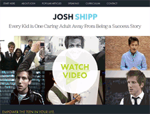Tablet Screenshot of joshshipp.com